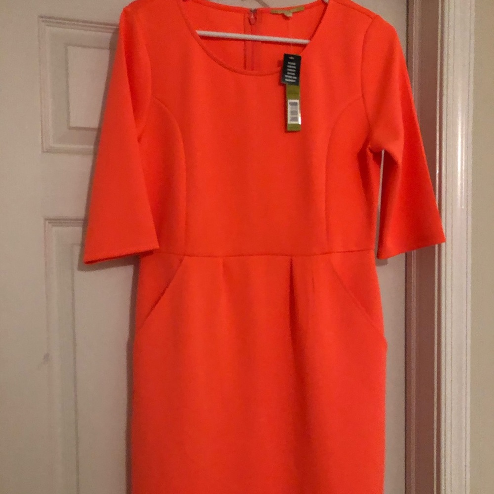 Gianni Bini bright spring/summer dress with pockets - never worn